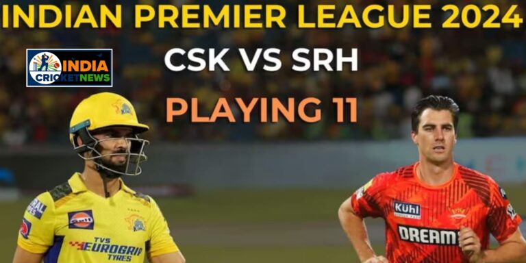 IPL 2024: SRH vs CSK Playing 11 - Chennai made three changes in their XI